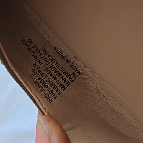 INC International Concepts Women's Copper Rhinestone Ballet Flats - Picture 8 of 8